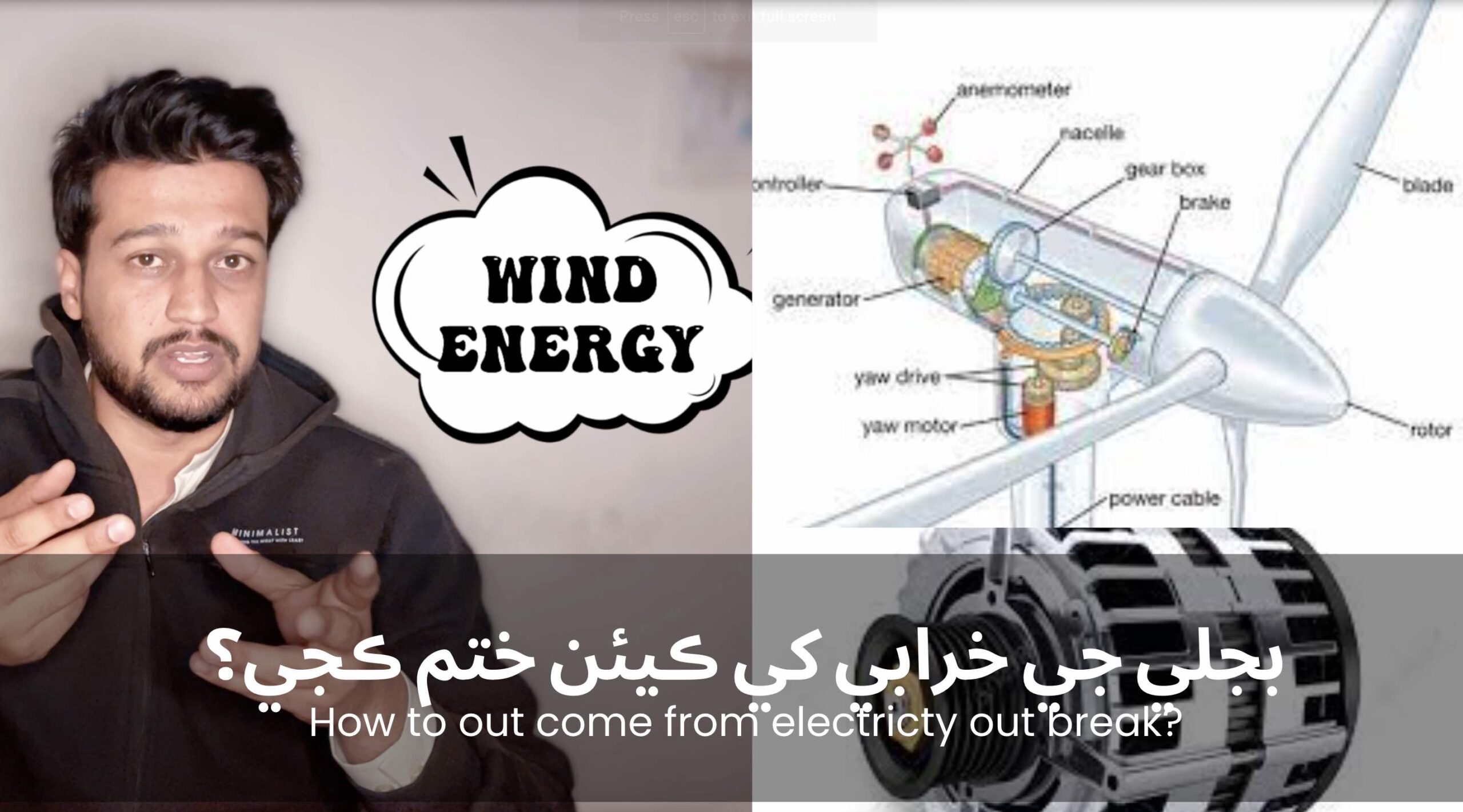 Electricity breakdown in Pakistan